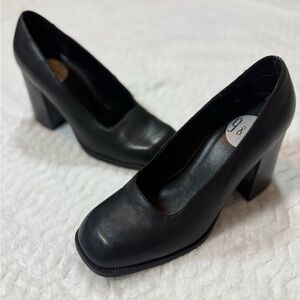 9&Co. Elegant Black Women's Block Heels